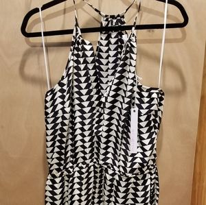 NWT Alice & Trixie SILK halter dress - size L